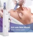 Facial Mesotherapy Machine Hydra Injector 2 in 1 Water Injection Aqua Derma Pen
