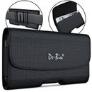 De-bin iPhone 6+/6s+/7+/8+ Plus Phone Holster w/ Belt Clip Holder Carrying Case