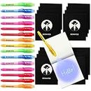 BONNYCO Invisible Ink Pen and Notebook, Pack of 16 Stocking Fillers for Kids Birthday Parties | Boys & Girls Party Bag Fillers, Party Favours & Pinata Toys | School Prizes & Gifts for Children