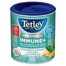 Tetley Super Herbal Immune Plus Tea: Peppermint & Ginger with Zinc & Vitamin D - 20 Tea Bags, 40 Grams, Naturally Caffeine Free