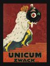 Poster Zwack Unicum Hungary Herbal Liqueur King Reproduction FREE S/H
