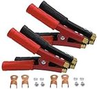 YSIL Battery Jumper Cable Clamps 1000A Pure Copper Car Battery Charger Alligator Clamps Heary Duty Boost Clips for Automotive Vehicle Boat(2PCS Red&2PCS Black)