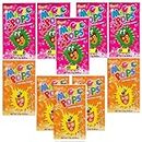 SHREE KARNI TRADERS Magic Pops Popping Strawberry + Orange Flavour Candy Pack of 10