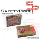 10x Funda protectora de cajas juegos Super Nintendo SNES N64 Box Cover REF434