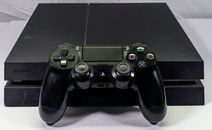 Sony PlayStation 4 500GB Gaming Console - Black W/ Controller Tested-Working