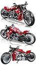 Magicwand® DIY ABS Plastic Lego Compatible Ducati Diavel for Kids 【896+ Pcs】【Pack of 1】【Multi-Colored】