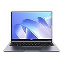 HUAWEI MateBook 14 2021 Laptop, 14 inches 2K FullView Display, Intel® Core™ i5-1135G7 processor, 8GB RAM, 512 GB SSD, Large 56 Wh battery, Fingerprint, Windows 10 Home-FREE Upgrade to Windows 11, Gray