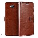 Nokia Lumia 650 Wallet Case, Premium PU Leather Magnetic Flip Case Cover with Card Holder and Kickstand for Nokia Lumia 650