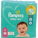Pannolini Pampers Baby Dry Size 4 Maxi (8-16 Kg)