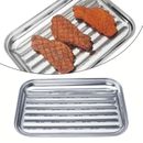 Grill Tray Gas Grill Accessories Keep Your Grill Grate Clean and Fresh 34x24cm