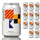 Jump Ship Brewing | Yardarm Lager 0.5% | Alcohol Free Beer | A Premium and Refreshing Non Alcoholic Lager | Gluten Free | Vegan | 12 x 330ml Cans
