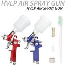 HVLP Auto Paint Air Spray Gun Kit Gravity Feed Car Primer F Automotive Painting