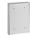 ADIRoffice 11" x 2 7/16" x 16" White Steel Outdoor Wall Mounted Drop Box with Suggestion Cards ADI631-14-WHI
