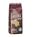 Starbucks Caffe Verona Roasty Sweet & Dark Cocoa Dark Roast Whole Bean 100% Arabica Coffee, 250g