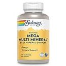 Solaray Mega Multi Mineral No Iron, Vitamin Capsules (076280045147) (200 Capsules, 50 Servings)