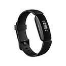 Fitbit Inspire 2 Health & Fitness Tracker with 1-Year Fitbit Premium Included, 24/7 Heart Rate & up to 10 Days Battery, Black