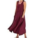 Early Prime Big Deal Maxi Dresses For Women Uk Plus Size Maternity Winter Clothes Ribbed Dress Pinafore Dress Plus Size Christmas Cardigans For Women Square Neck Summer Dress Lightning Deals Of Today