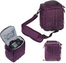 Navitech Purple Digital Camcorder Case Bag For Canon Vixia HF W10