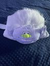 Trolls almohada mascota 17" chico diamante felpa almohada de juguete púrpura y plateada Dreamworks Usada en excelente condición