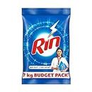 Rin Advanced Detergent Powder | 7 kg Pack | Laundry Detergent For Bright and Dazzling White Clothes | Machine & Bucket Wash
