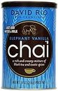 David Rio Chai Mix, Elephant Vanilla, 14 Ounce / 398g - instantánea té Chai, 1 unidad