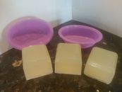 ORGANIC SOAP MAKING KIT choose your base & mold, fragrance oils & liquid Color  