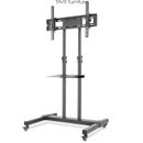 Mobile TV Floor Stand with TILT Mount and Wheels for 32-80 inch Flat Screen TV