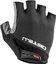 Castelli Men's Entrata V Glove for Road and Gravel Biking l Cycling - Light Black - Large