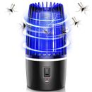 Lampada LED elettrica USB Insetti Zanzara Killer Bug Zapper Fly Pest Catcher Trap Regno Unito