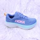 Hoka One One Womens Bondi 8 Running Shoes 8 Wide Blue Comfort Cushioned Walking