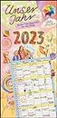 Unser Jahr - Unser Familienplaner für den Alltag 2023 - Familien-Timer - Termin-Planer - Kinder-Kalender - Familien-Kalender - 22x45