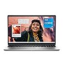 Dell Inspiron 15 3530 Laptop - Intel Core i5-1335U, 15.6-inch FHD 120Hz Display, 16GB DDR4 RAM, 512GB SSD, Intel Iris Xe Graphics, Windows 11 Home, Services Included - Platinum Silver