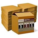 Buildskill Cardboard Box for Packing, Packing Material, 3 Ply 5"X5"X5" corrugated box for packing, Suitable E-commerce Shipping, Recycled Material, Ideal as Home Shifting & Book Storing (Pack of 100)