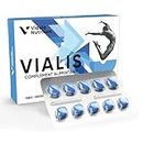 VIALIS x 10 gélules – Préparation naturelle pour un effet immédiat et durable – Extra fort – Hautement dosé en Ginseng, Maca, Tribulus Terrestrus et Gingembre