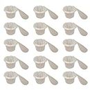 100 Stück Korbfilter Kaffeefilter,Korbfilter Kaffeefilter Einweg Papierkaffeefilter für Basket Filter Coffee Filters,Kaffeefilter für Korbfilter,Filtertüten,Einweg Papier Kaffee Filter für K Tasse