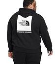 The North Face Men's Box NSE Pullover Hoodie, TNF Black/TNF White, X-Large