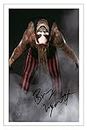 Bray Wyatt Fotodruck, signiert, 30,5 x 20,3 cm, vorgedruckt, Wrestling-Autogramm, Geschenk