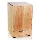 PYLE PCJD18 Stringed Jam Wooden Cajon-Percussion Box