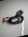 OEM Microsoft Xbox 360 AV Cords Cables Video. Tested, original cables