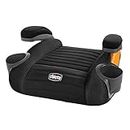 Chicco GoFit Backless Booster Car Seat, Travel, Portable Car Booster Seat for children 40-110 lbs. - Knight/Black, 1 Count (Pack of 1)