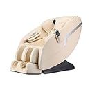 Home Deluxe - Massagesessel Kelso Beige - inkl. Zero Gravity Funktion, Bluetooth und Heizung I Massagestuhl Relaxsessel mit Wärmefunktion