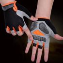 Cycling Non-Slip Breathable Bicycle Gloves Gel Pad Men Women Half Finger Glo-hf