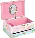 Musical Ballerina Jewelry Box for Girls - Kids Dancing Ballerina Music Box with Mirror, Ballet Gifts for Little Girls, Jewelry Boxes, Childrens Birthday Gift, Ages 3-10