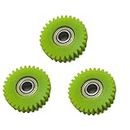 3 Pieces Nylon 31 Teeth Planetary Gear, Electric Motor Bicycle Wheel Reducer Electrical Bike Tricycle, PA66 Replacement Plastic Gears