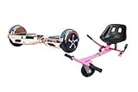 ROSE GOLD CHROME - ZIMX CB3A BLUETOOTH HOVERBOARD SEGWAY WITH LED WHEELS UL2272 CERTIFIED + HK5 PINK