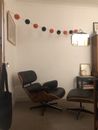 herman miller eames lounge chair and ottoman vintage mid century reproduction