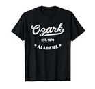 Ozark Alabama, un bonito recuerdo de viaje, vintage, Ozark Camiseta