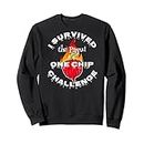 VidiAmazing Paqui One Chip Challenge Ghost Pepper Survival Swag ds518 Sweater Sweatshirt Black