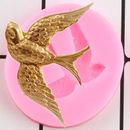 Swallow Birds Shape Silicone Molds - Cake Toppers Making Tools Diy Moulds 1pcs
