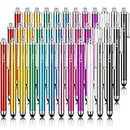 Outus Stylus Pen Set of 36 for Universal Capacitive Touch Screens Devices, Stylus Pens for Touch Screens Devices, Compatible with iPhone, iPad, Tablet (Multicolor)